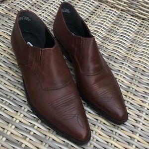 Sage Cowboy Boots 7.5 Shooties Spain Leather